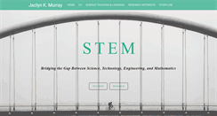 Desktop Screenshot of jaclynmurray.com